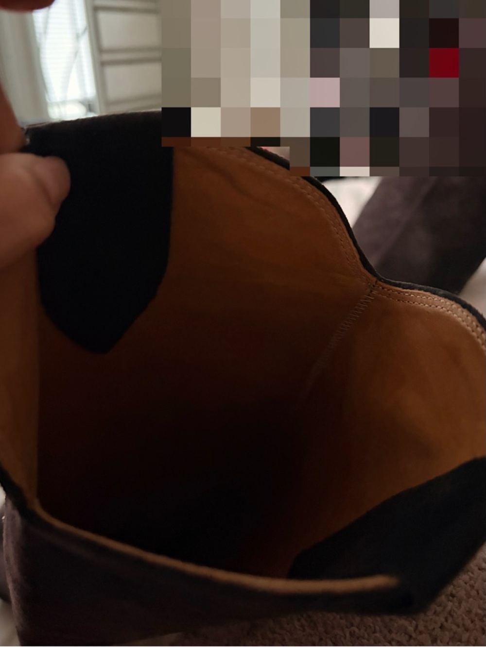 Isabel Marant Faded BlackTall Cowboy Boots - Picture 8 of 14